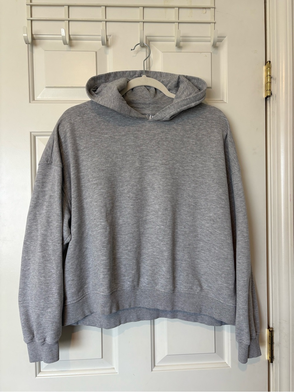 Classic Gray Hooded Sweatshirt